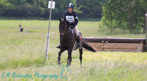 Janan Steward & Mowgli - Competing in their first Horse Trial and completing all 3 phases successfully, they are now hooked on Eventing! Photo by: E.M.Richardson