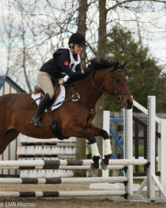 Cindy Moore & Gemini - Their first jump outing together was a huge success!
