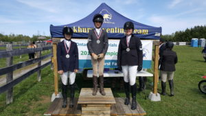 The Entry Junior Champions at the OHTA Championships at Oakhurst.