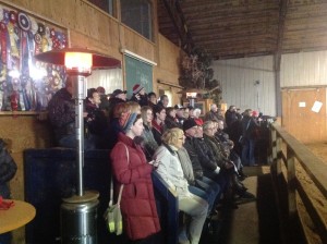 The audience at the 2015 year end Oakhurst Drill Team(s) performance - these brave souls came out to support our hard working drill teams at their final brilliant performance!